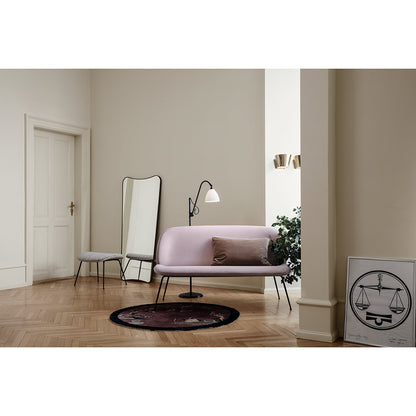 Gio Ponti F.A. 33 Rectangular Wall Mirror - Black Brass