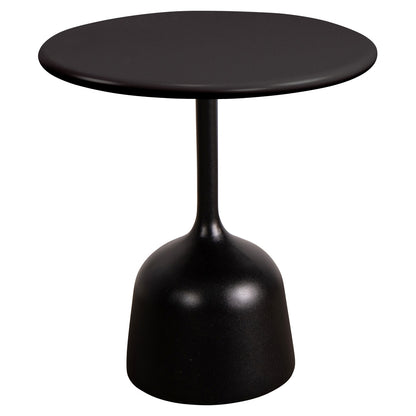 Glaze Small Coffee Table - Lava Gray Aluminum Top, Lava Gray Aluminum Base