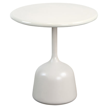 Glaze Small Coffee Table - Sand Lava Stone Top, Sand Aluminum Base