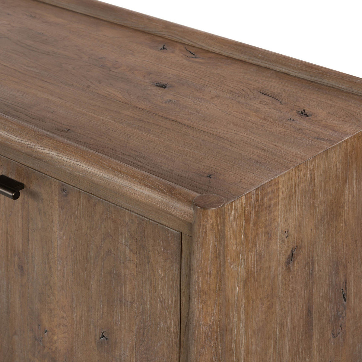 Glenview 6 Door Sideboard - Weathered Oak Veneer