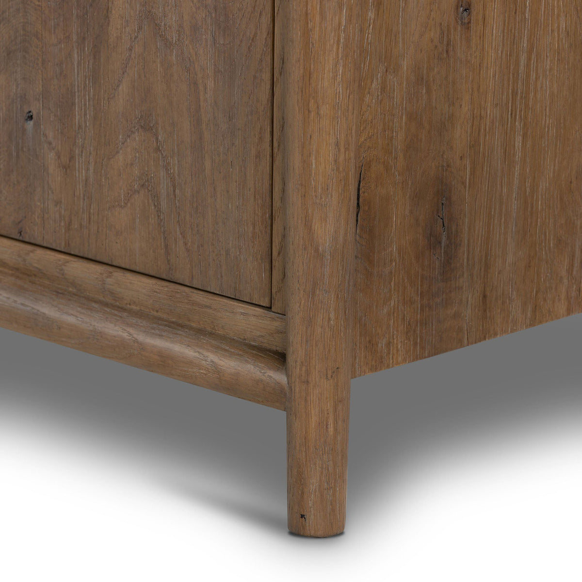 Glenview 6 Door Sideboard - Weathered Oak Veneer