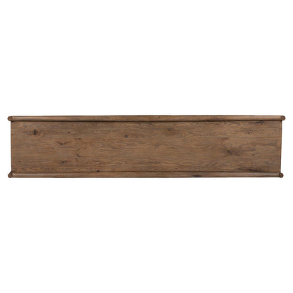 Glenview 9 Drawer Dresser - Weathered Oak Veneer