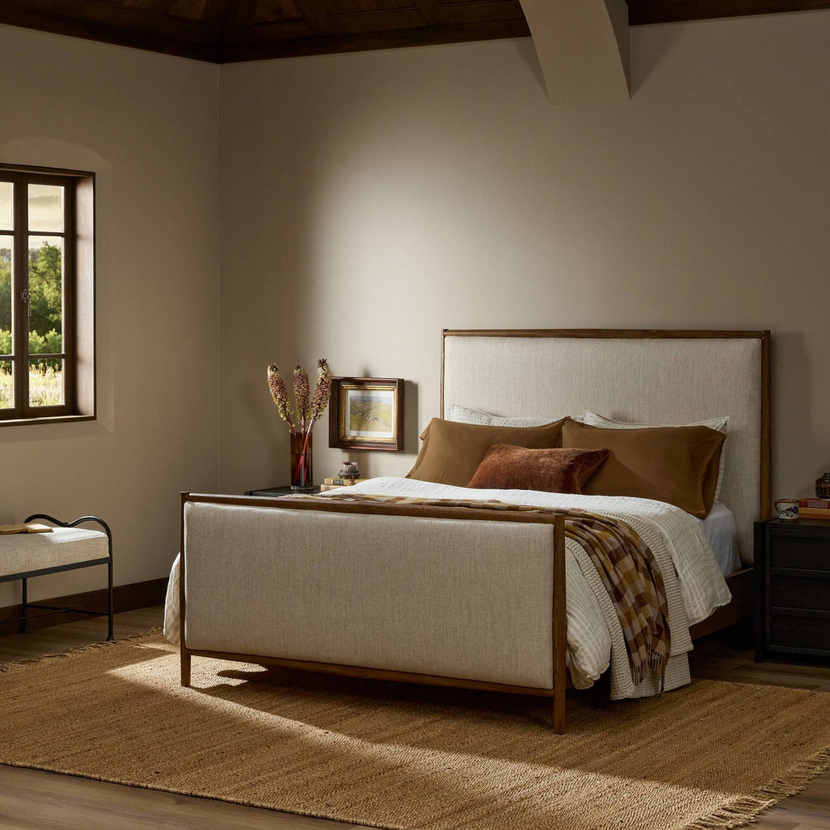 Glenview Bed - Essence Natural - Queen