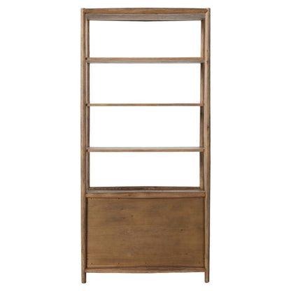 Glenview Bookcase - Weathered Oak