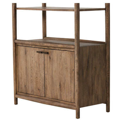 Glenview Bookcase - Weathered Oak