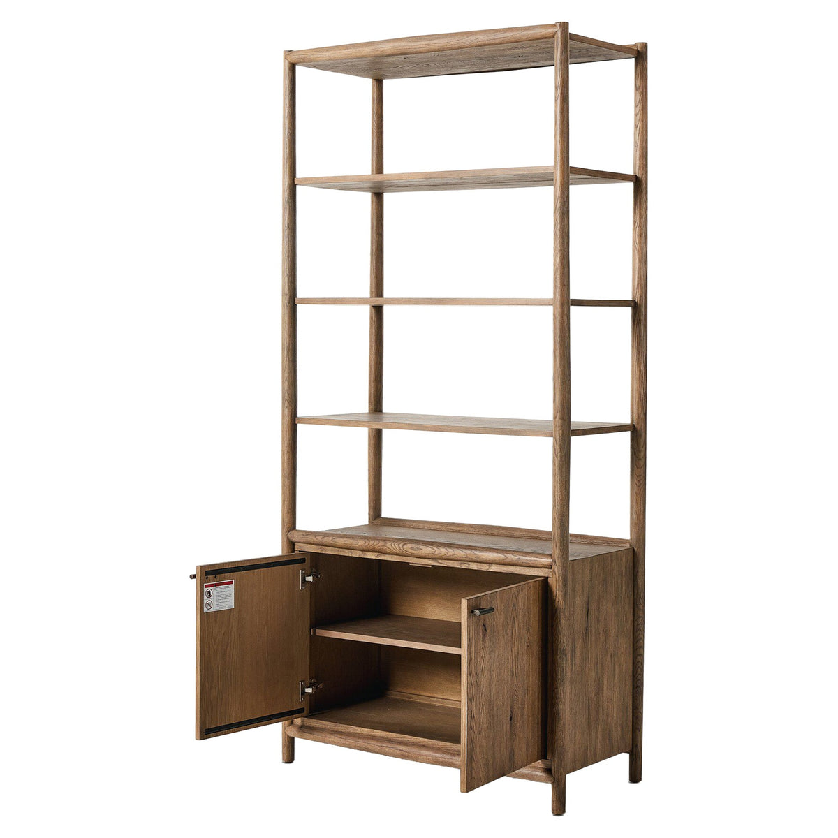 Glenview Bookcase - Weathered Oak