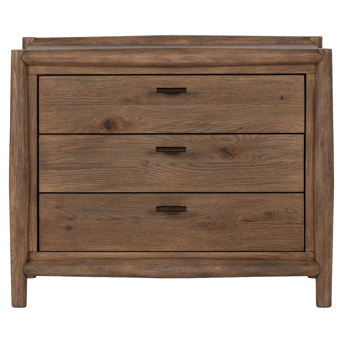 Glenview Nightstand - Weathered Oak Veneer