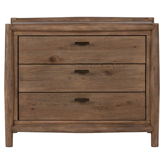 Glenview Nightstand - Weathered Oak Veneer