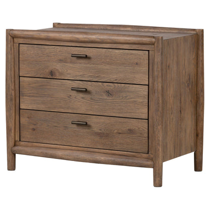 Glenview Nightstand - Weathered Oak Veneer