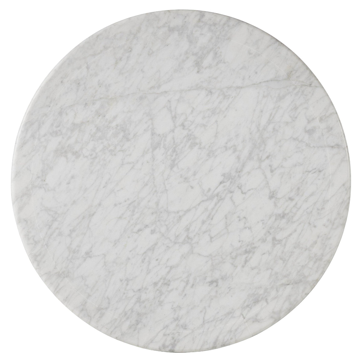 Goetz Bistro Table - Honed White Marble