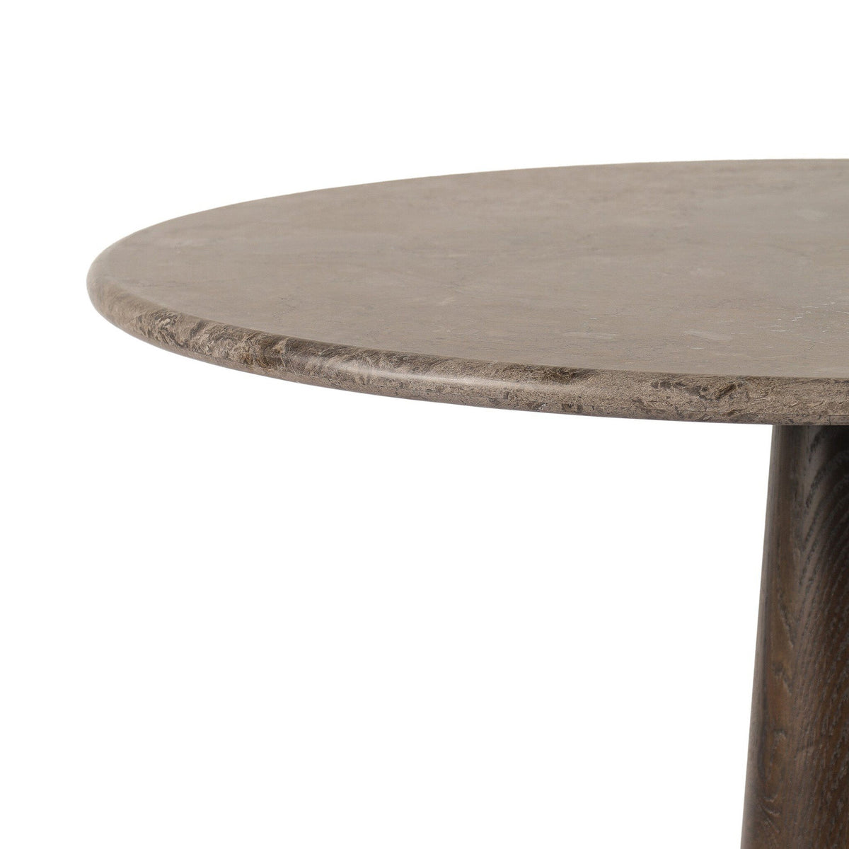 Goetz Bistro Table - Warm Gray Marble