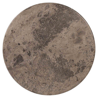Goetz Bistro Table - Warm Gray Marble
