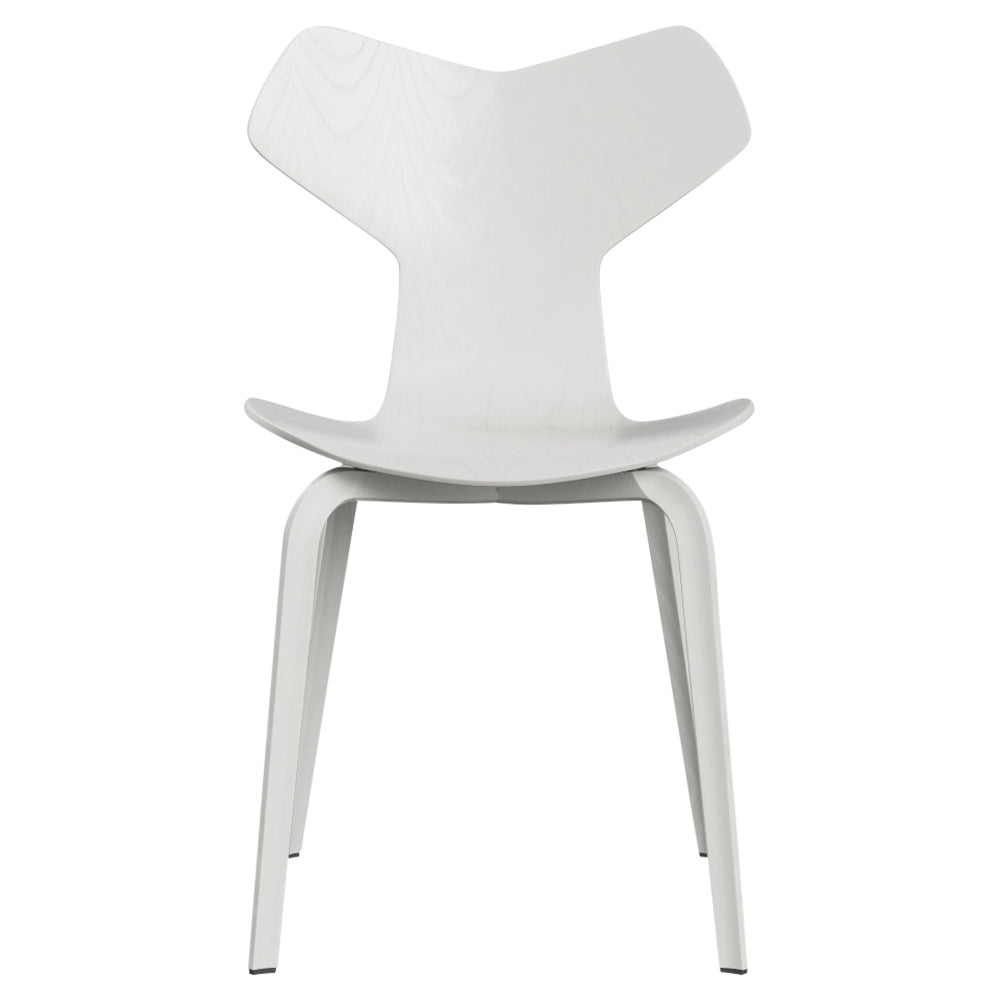 Grand Prix Unupholstered Chair - Colored Ash, Wooden Base