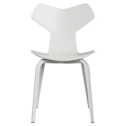 Grand Prix Unupholstered Chair - Colored Ash, Wooden Base