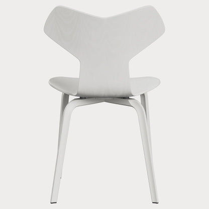 Grand Prix Unupholstered Chair - Colored Ash, Wooden Base