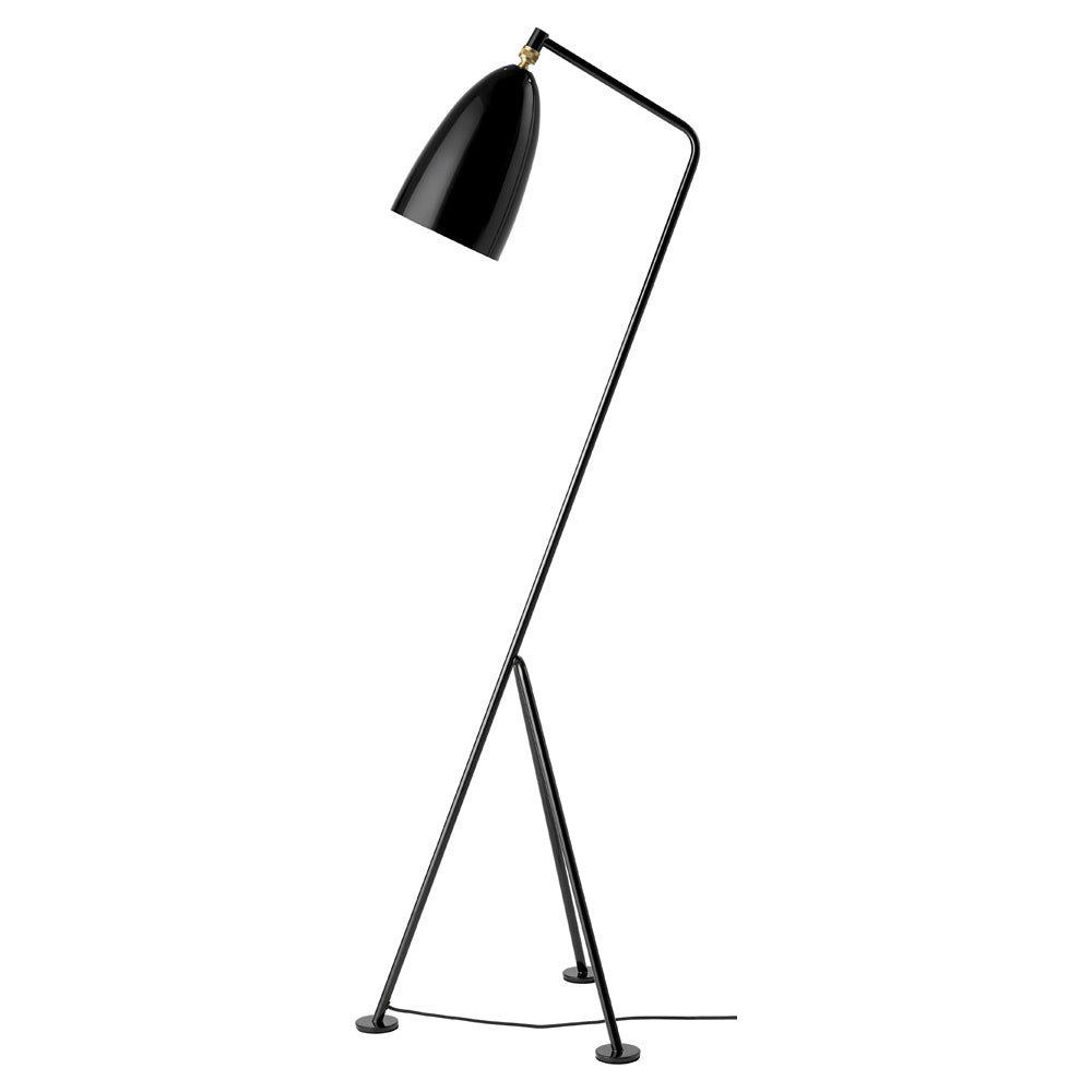 Grashoppa Floor Lamp - Black Glossy