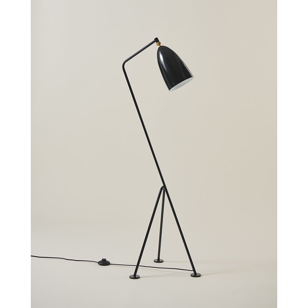 Grashoppa Floor Lamp - Black Glossy