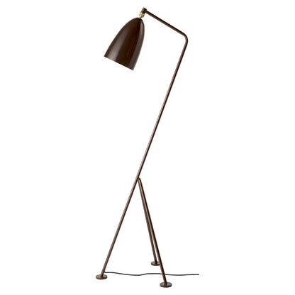 Grashoppa Floor Lamp - Walnut Brown Glossy