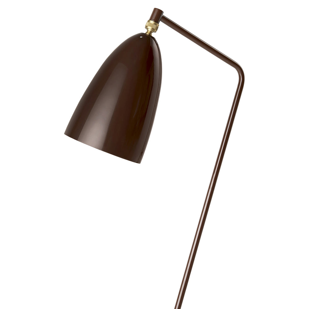 Grashoppa Floor Lamp - Walnut Brown Glossy