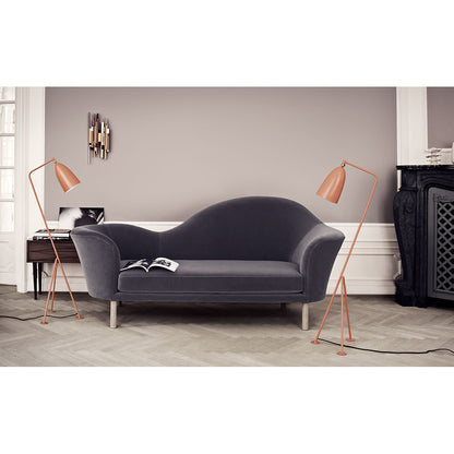 Grashoppa Floor Lamp - Vintage Red