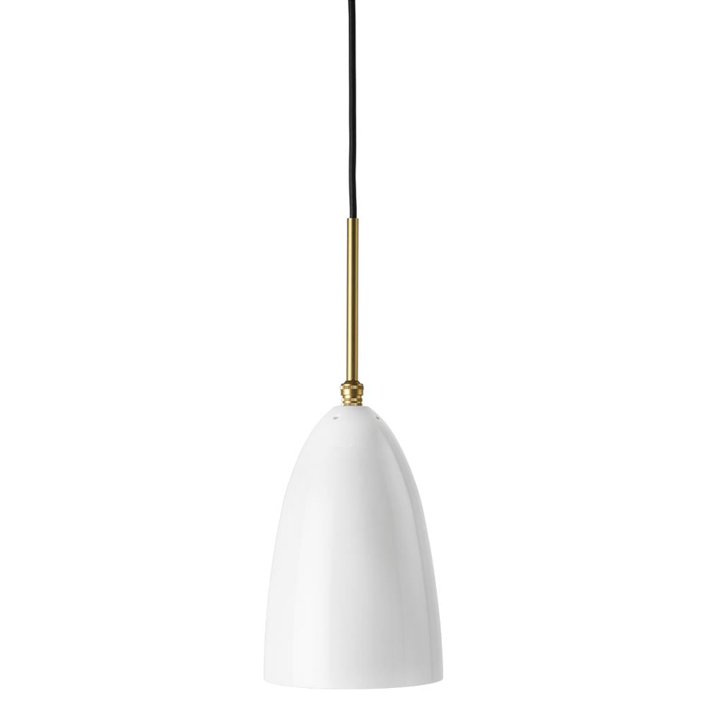 Grashoppa Pendant - Alabaster White Glossy