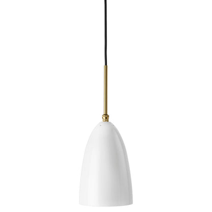 Grashoppa Pendant - Alabaster White Glossy
