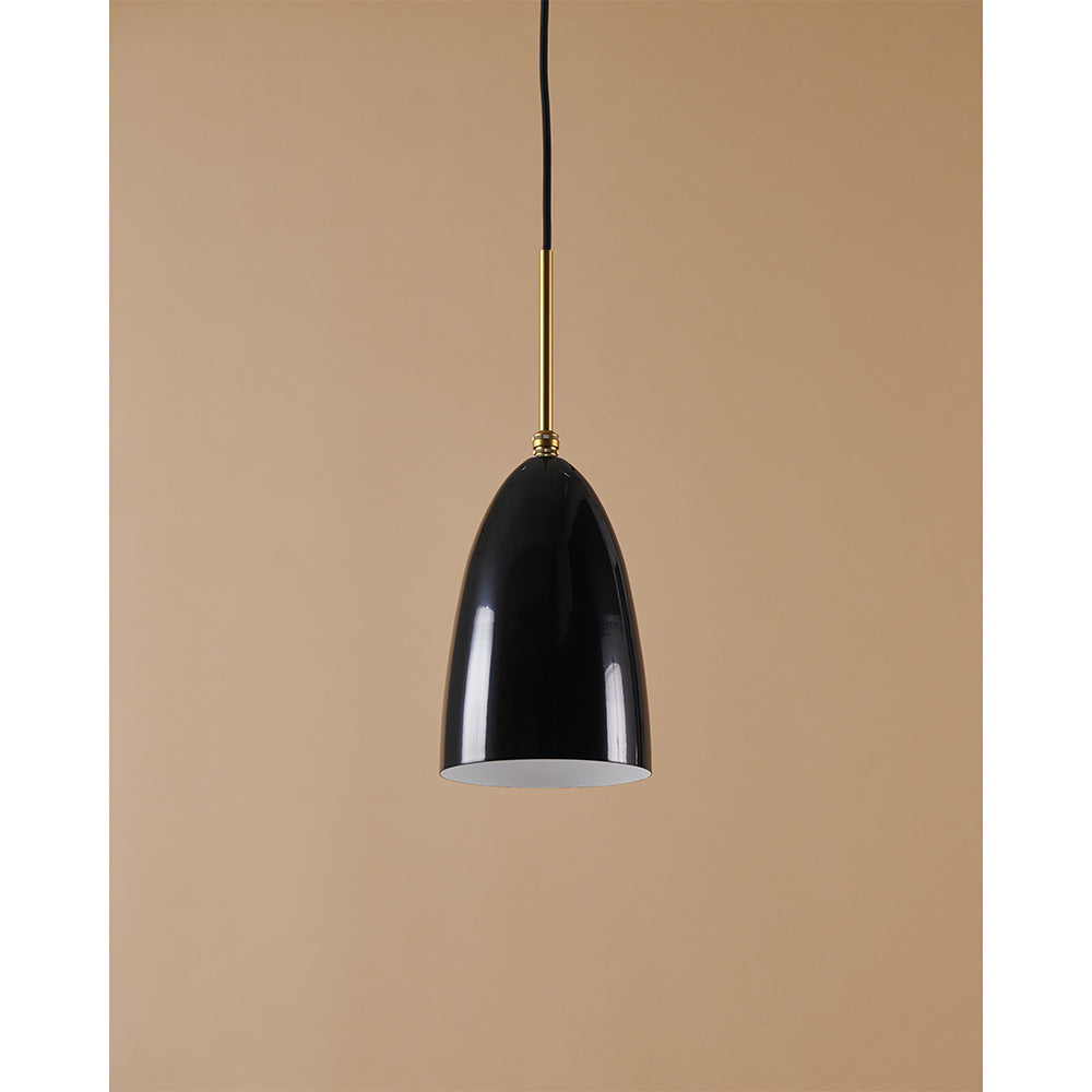 Grashoppa Pendant - Black Glossy
