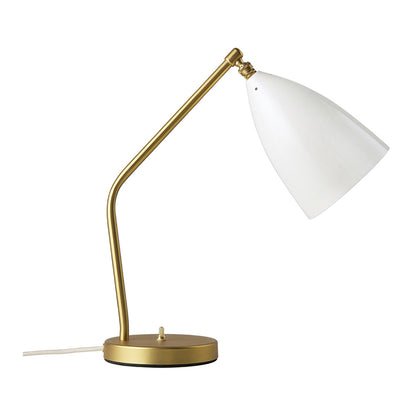 Grashoppa Table Lamp - Alabaster White Glossy