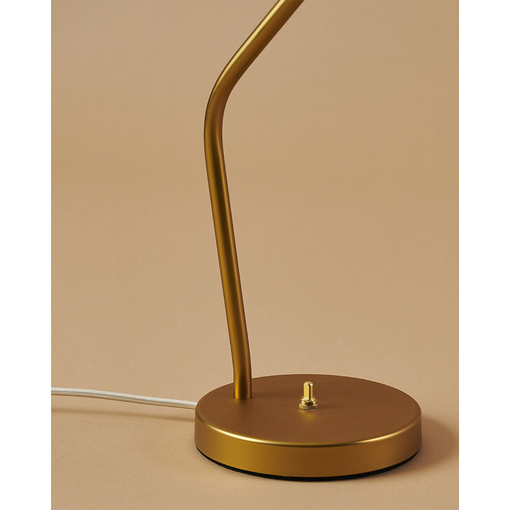 Grashoppa Table Lamp - Alabaster White Glossy