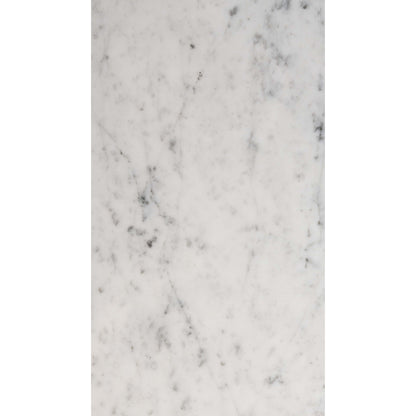 Gravity Table Lamp - White Marble, Canvas Shade