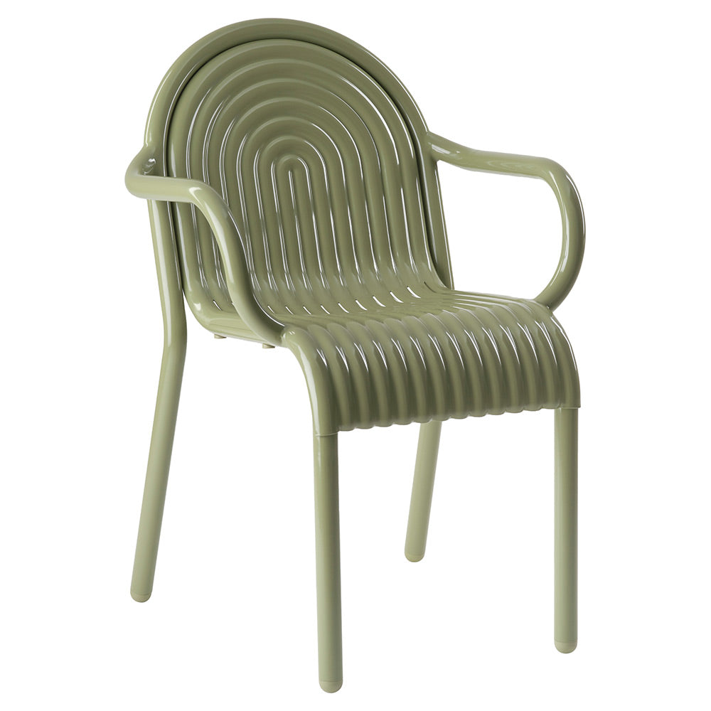Groove Armchair - Moss