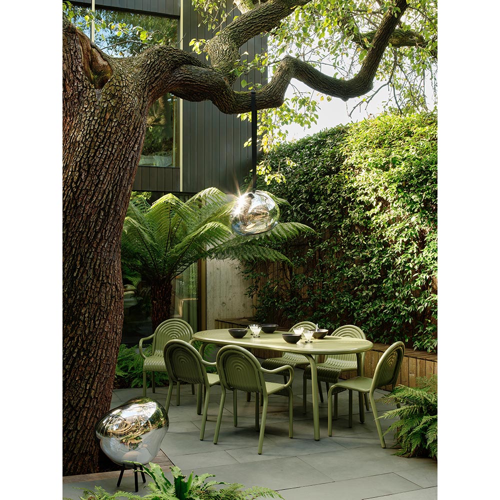 Groove Armchair - Moss