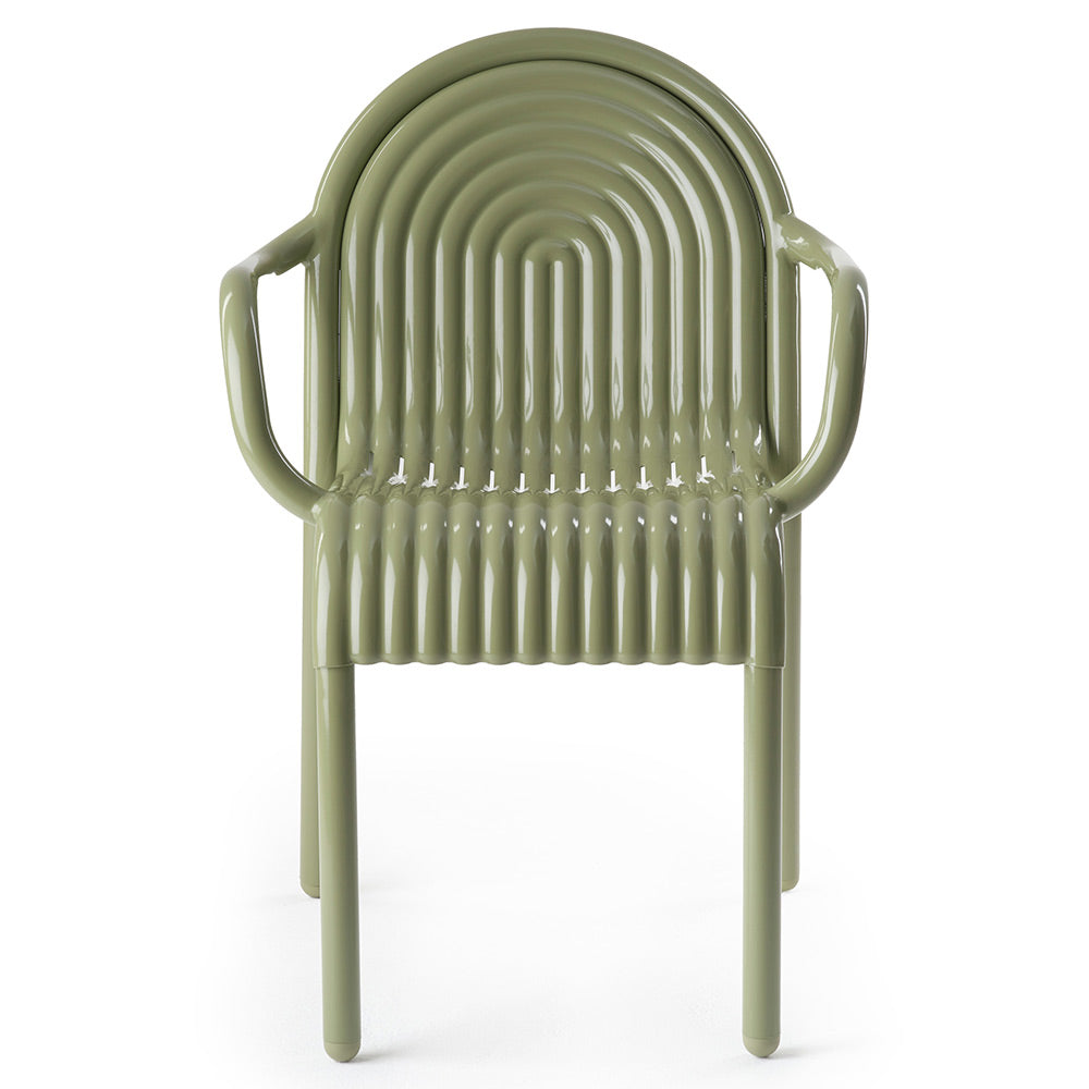 Groove Armchair - Moss
