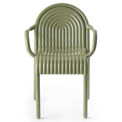 Groove Armchair - Moss