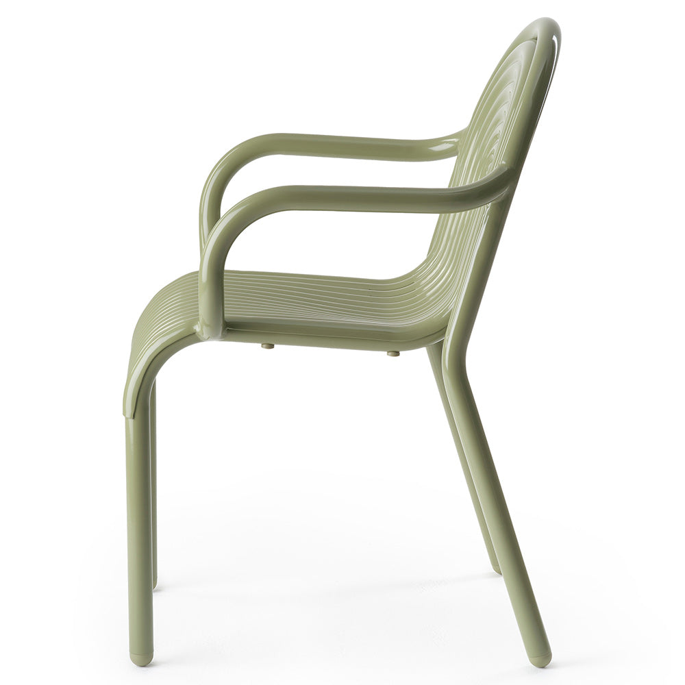 Groove Armchair - Moss