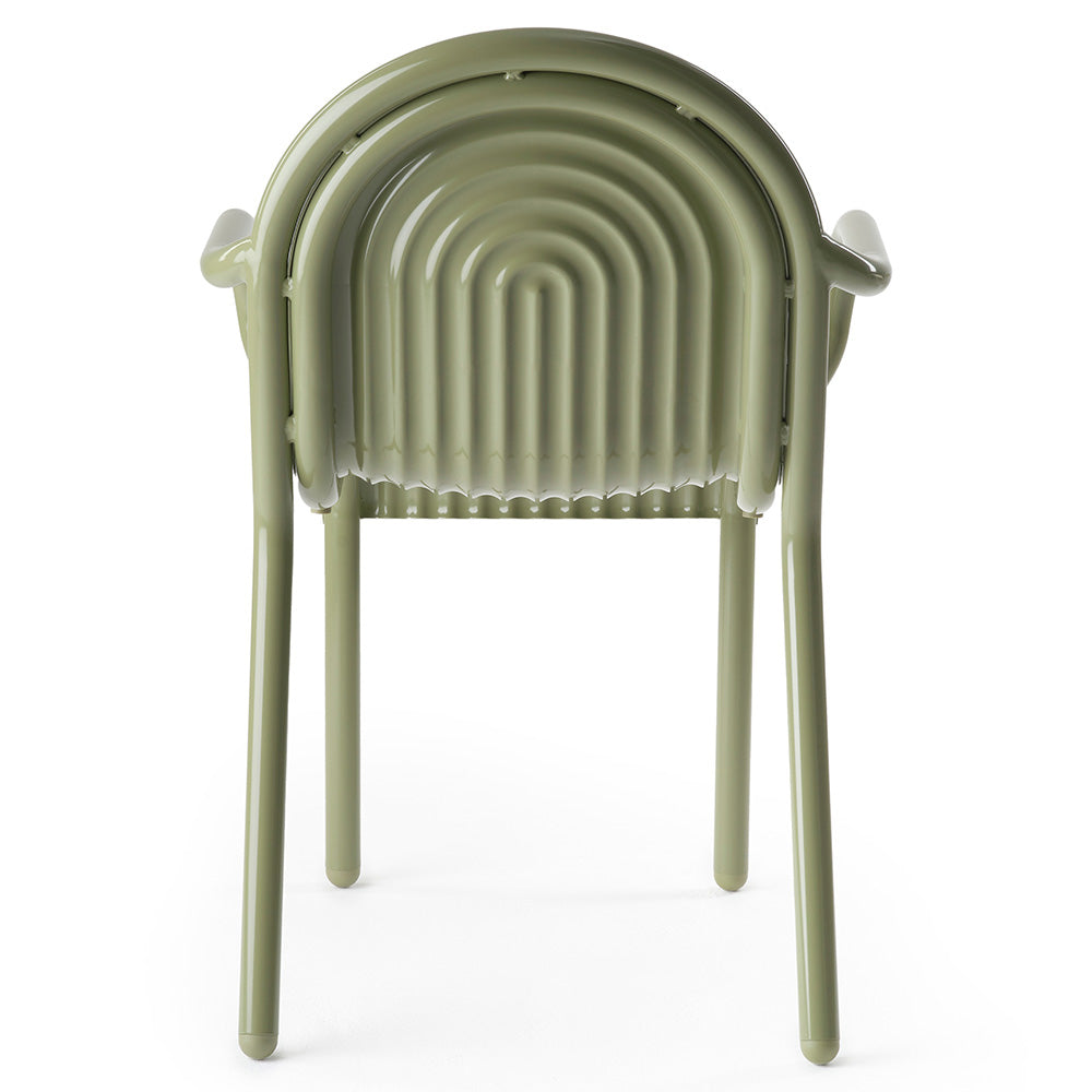 Groove Armchair - Moss