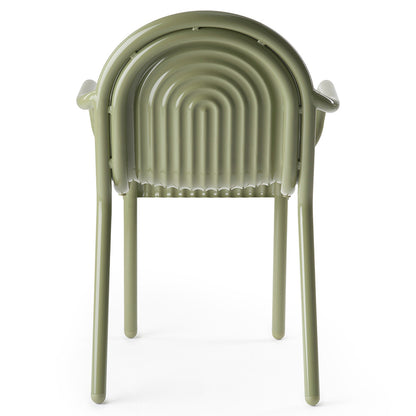 Groove Armchair - Moss