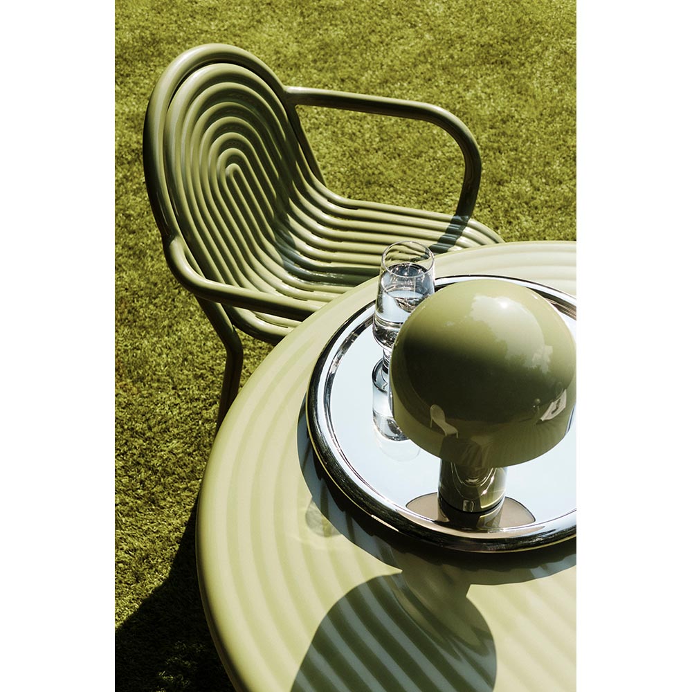Groove Armchair - Moss