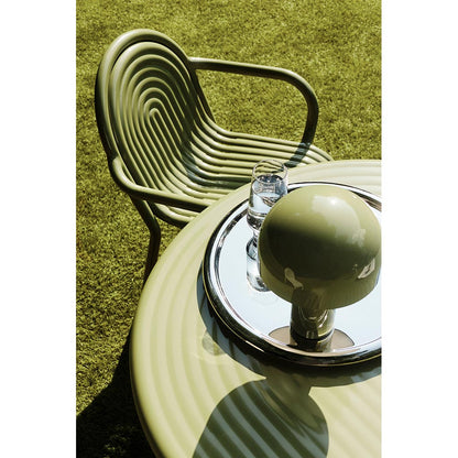 Groove Armchair - Moss