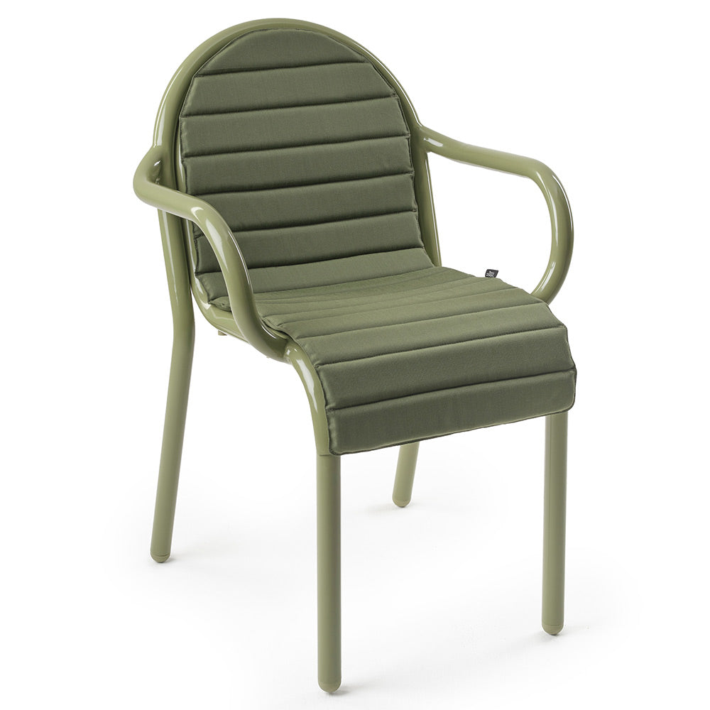 Groove Full Seat Cushion - Moss
