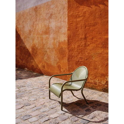 Groove Lounge Chair - Moss
