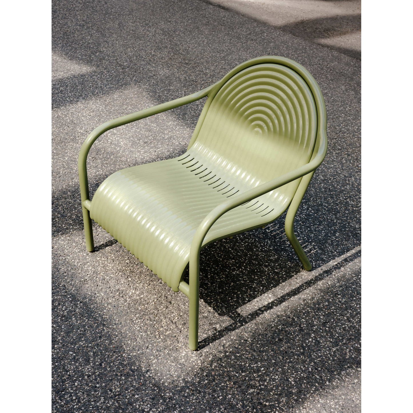 Groove Lounge Chair - Moss
