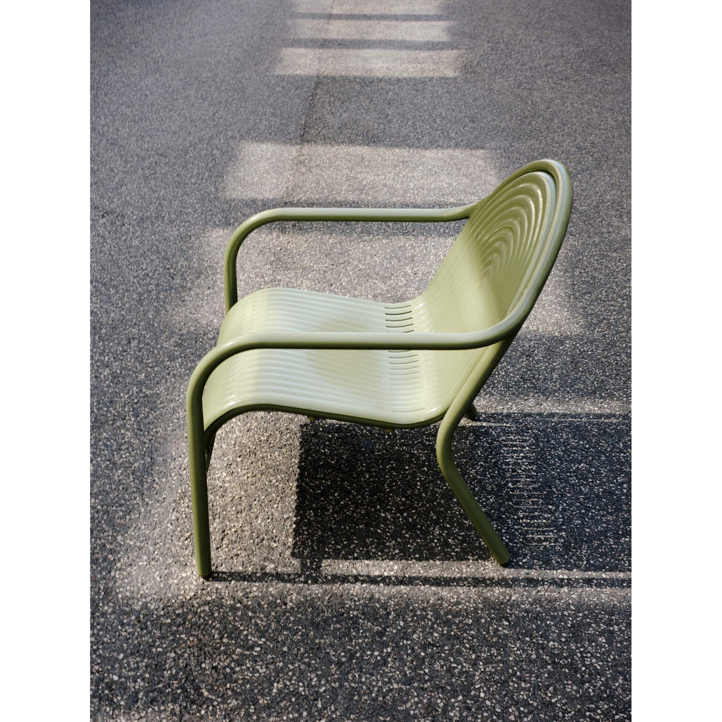 Groove Lounge Chair - Moss