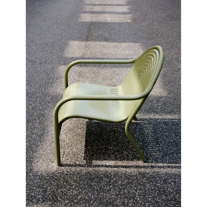 Groove Lounge Chair - Moss