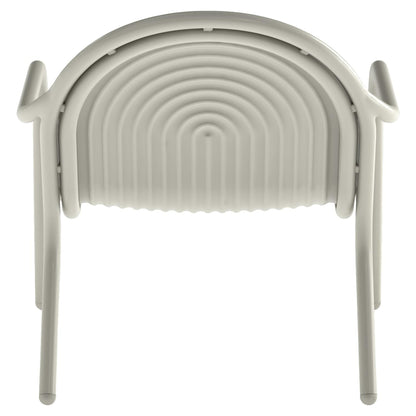 Groove Lounge Chair - Putty