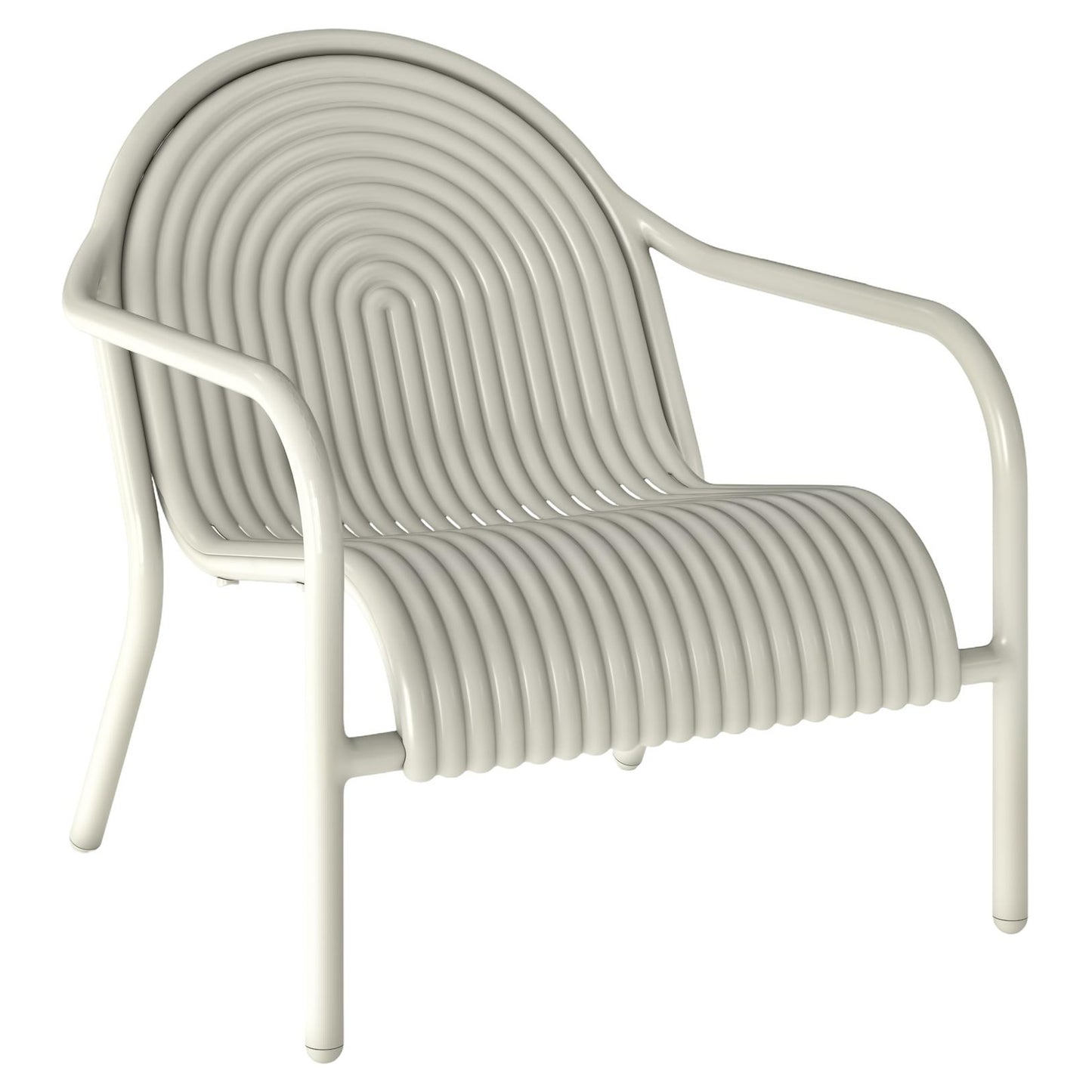 Groove Lounge Chair - Putty