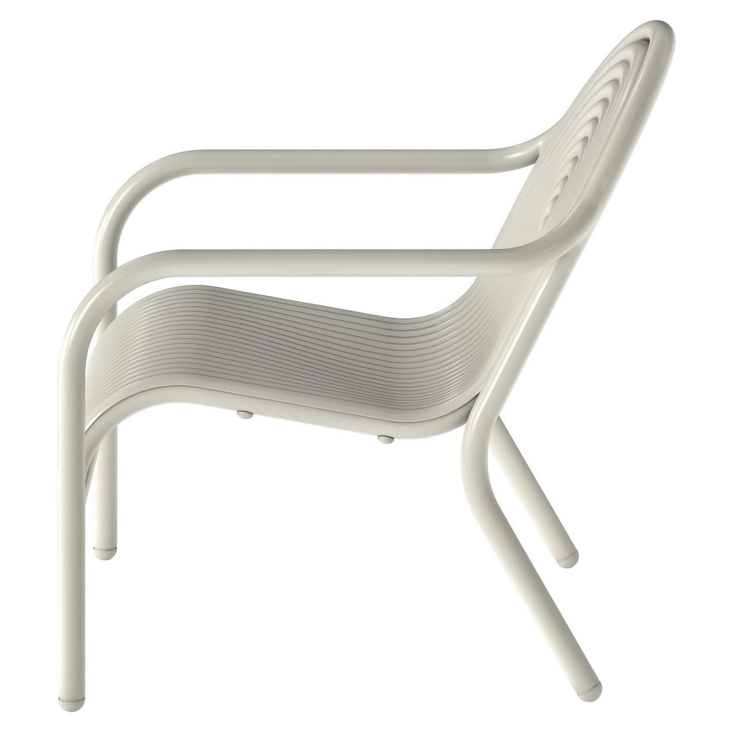 Groove Lounge Chair - Putty