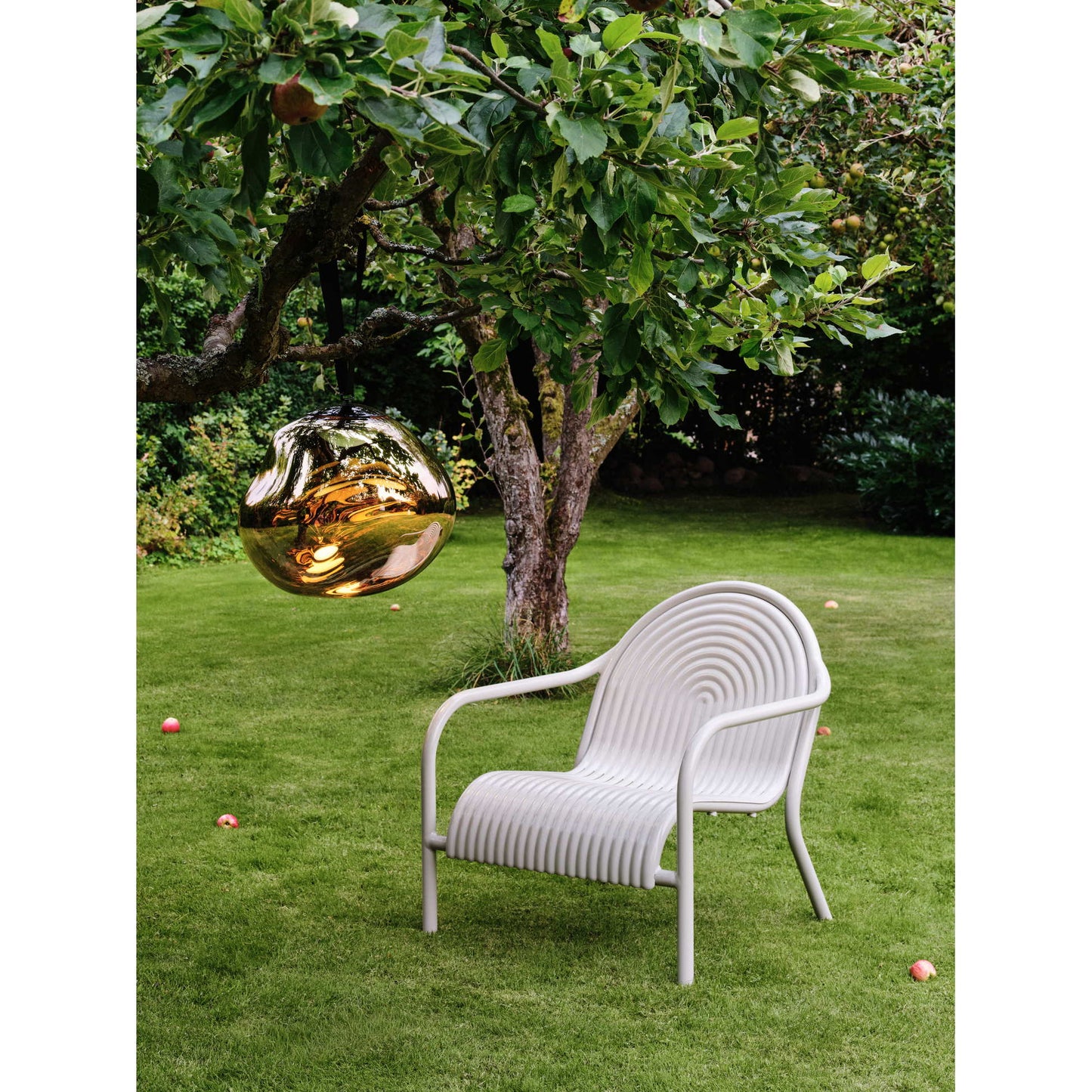 Groove Lounge Chair - Putty