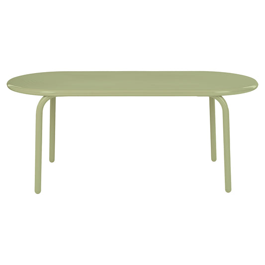 Groove Obround Table - Moss