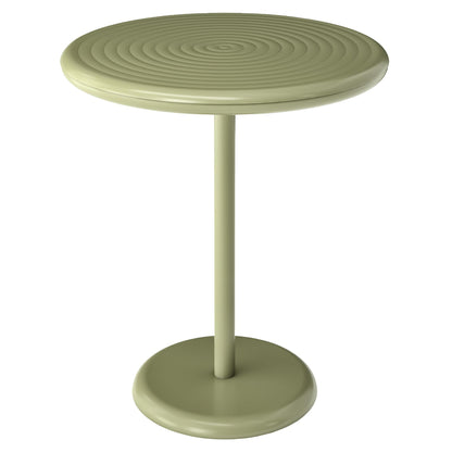 Groove Round Table - Moss